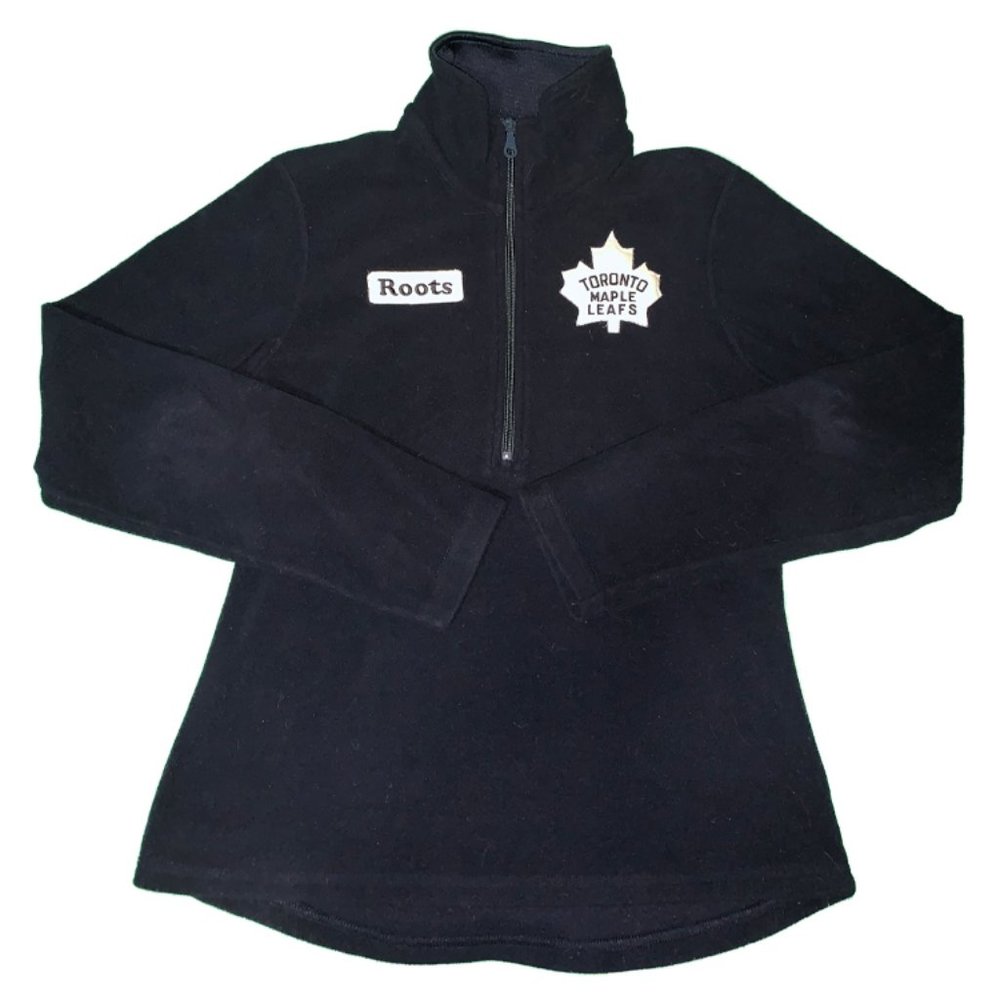 Roots Toronto Maple Leafs Quarter Zip Fleece